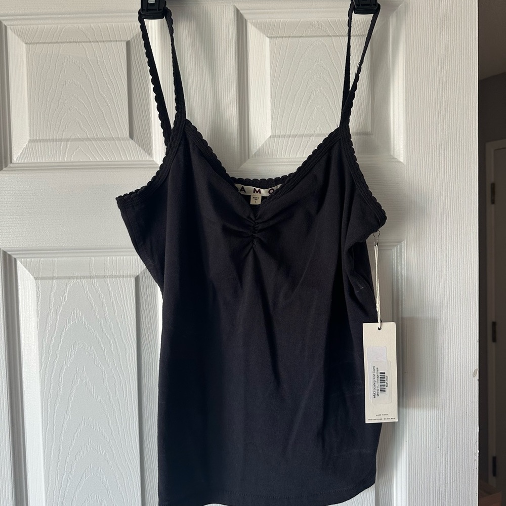 AMO vintage style scalloped cami! Brand new!
